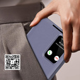 Husă cu clapetă pentru Samsung Galaxy S23 FE, Smart View Wallet, lavanda