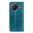 Husa cu clapetă pentru Xiaomi Poco F7 Pro / F7 Ultra, Split Leather, verde