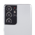 Capac metalic pentru camera foto pentru Samsung Galaxy S21 Ultra, albastru