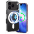 Caz magnetic TPU + Acrilic pentru iPhone 17 Pro Max