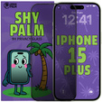 Sticlă temperată Shy Palm Privacy pentru iPhone 15 Plus
