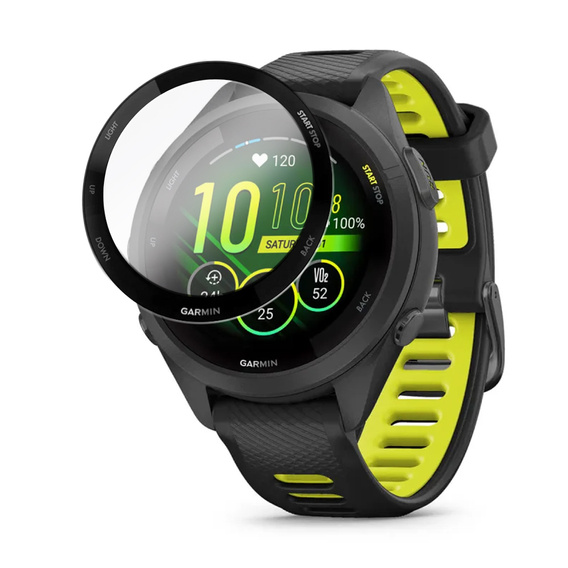 2x ERBORD Hybrid Glass pentru Garmin Forerunner 265S