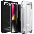 2x Sticlă de confidențialitate temperată pentru iPhone 14 Plus / 13 Pro Max, ERBORD 9H Easy App Anti-Peep