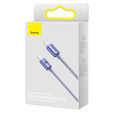 Cablu Baseus Crystal Shine USB-C la USB-C 100 W pentru dispozitive cu port USB-C