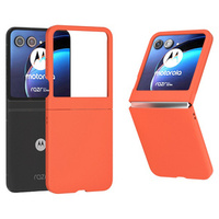 Husă pentru Motorola Razr 50 5G, PC Case, portocaliu