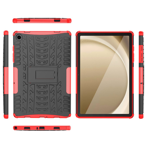 Huse pentru Samsung Galaxy Tab A9+, Tire Armor, roșu