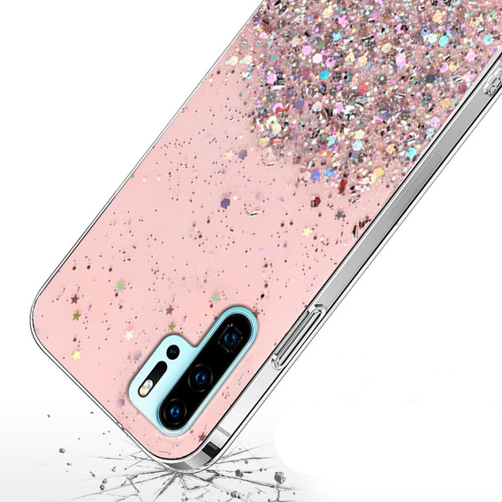 Huse pentru Huawei P30 Pro, Glittery, roz