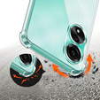 Huse pentru Oppo A78 4G, Dropproof, transparentă