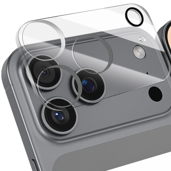 Sticlă temperată pentru insula camerei ERBORD pentru iPhone 17 Pro Max