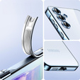Husă pentru Samsung Galaxy A15 4G/5G, Electro MagSafe, albastru + Sticlă pentru ecran