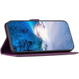 Cu clapetă pentru Samsung Galaxy A55 5G,BINFEN Wallet, violet