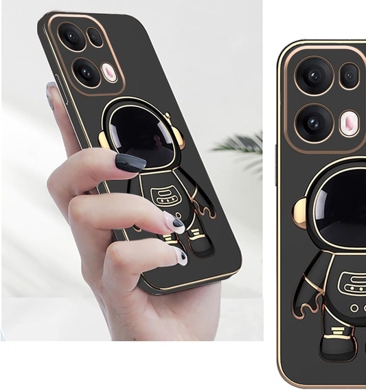 Huse pentru Oppo Reno 13 Pro, Astronaut, negru