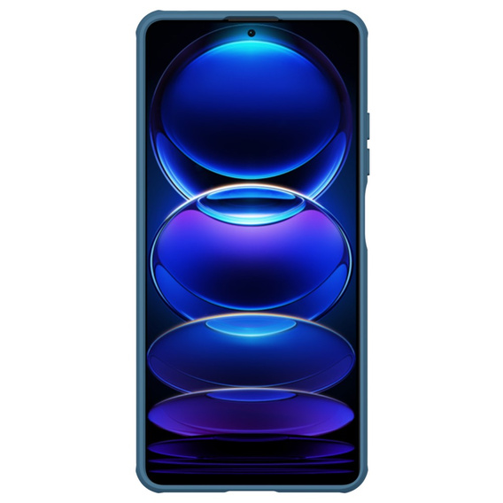 Carcasă blindată Nillkin pentru Xiaomi Poco X5 Pro 5G, CamShield Pro, albastru