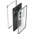 Carcasă pentru Motorola Edge 50 Ultra, Frame Case, de argint
