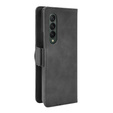 Cu clapetă pentru Samsung Galaxy Z Fold3 5G, Card Slot, negru