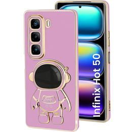 Huse pentru Infinix Hot 50 4G, Astronaut, violet