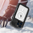 Carcasă impermeabilă IP68 pentru iPhone 14 Pro Max, SHELLBOX MagSafe, negru
