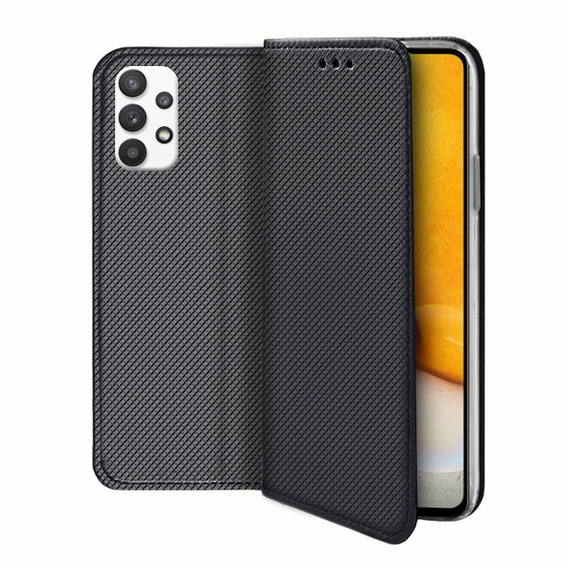Cu clapetă pentru Samsung Galaxy A72 5G / A72 LTE, Wallet Smart Magnet, albastru