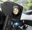 Husă blindată CamShield Slide cu capac pentru cameră și inel pentru Honor Magic 8 Lite