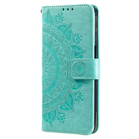 Cu clapetă pentru Xiaomi Redmi Note 11/11S, Mandala, verde