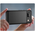 Huse pentru Google Pixel 8A, Carbon, negru