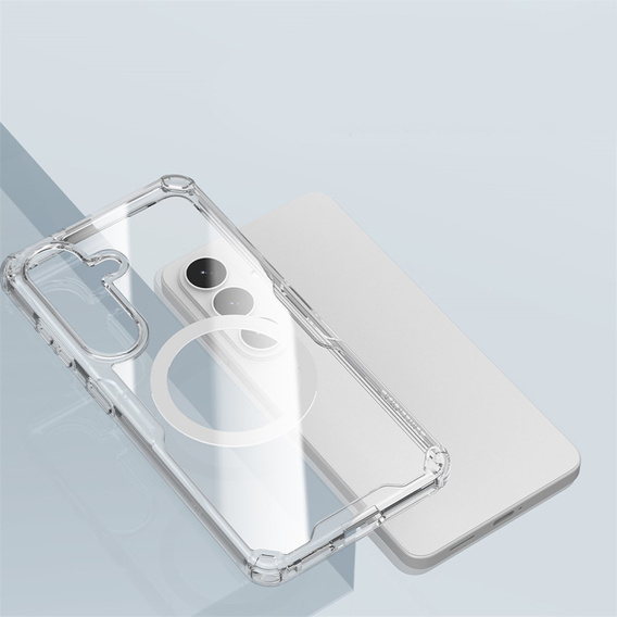 Husă NILLKIN Nature TPU MagSafe pentru Samsung Galaxy S26, transparentă