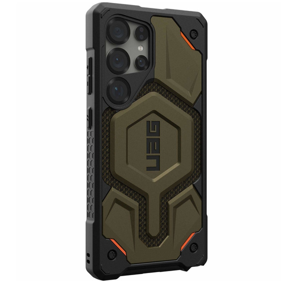 Carcasă Urban Armor Gear pentru Galaxy S25 Ultra, Monarch Pro MagSafe, verde