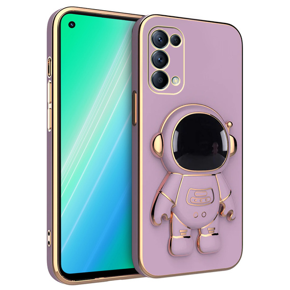 Huse pentru Oppo Reno5 Z/ A94 5G, Astronaut, violet