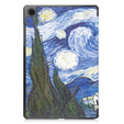 Husă pentru Samsung Galaxy Tab A9, Smartcase, painted pattern
