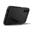 Carcasa Spigen pentru Samsung Galaxy A36 5G, Tough Armor Mag MagSafe, negru + 9H Tempered Glass