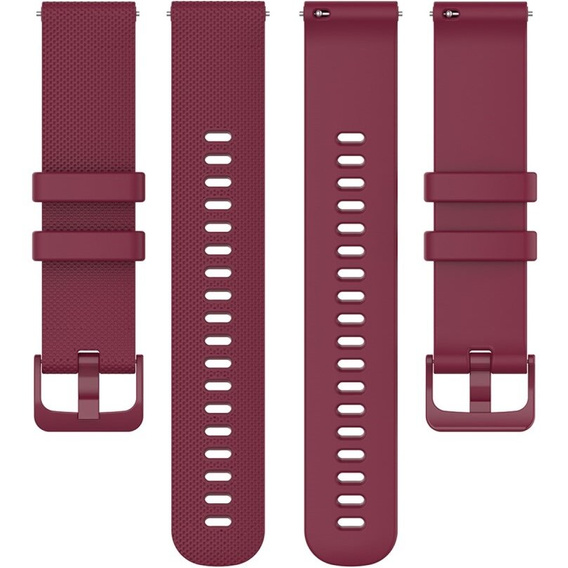 Curea universală din silicon 20mm, maroon