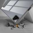 Husă pentru Xiaomi Pad 6S Pro 12.4, Smartcase Hybrid, cu spațiu pentru stylus, gri