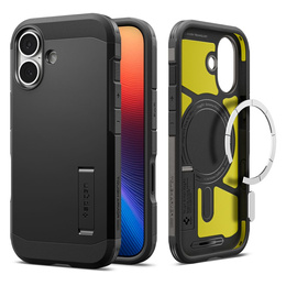 Carcasă Spigen pentru iPhone 17, Tough Armor T MagSafe, negru