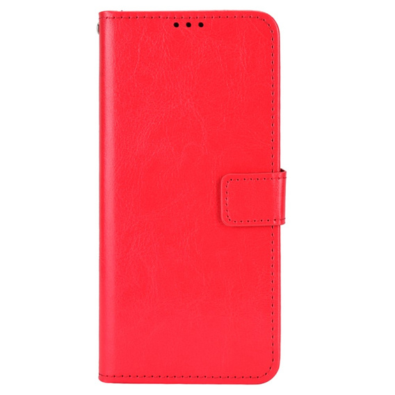 Cu clapetă pentru T Phone 2 5G, Crazy Horse Wallet, roșu