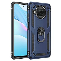 Husă blindată pentru Xiaomi Mi 10T Lite, Nox Case Ring, albastru