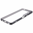 Husa pentru Sony Xperia 1 V, Magnetic Dual Glass, negru