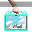 Husă pentru copii pentru Lenovo Tab M10 10.1 Gen 3 TB-328FU/TB-328XU, Cute Patterns, cu suport, verde