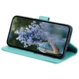 Cu clapetă pentru Samsung Galaxy A35 5G, Mandala, verde