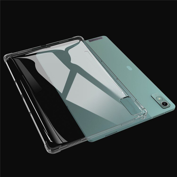 Husă pentru Lenovo Tab P12, silicon, transparentă