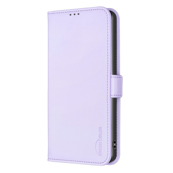 Husa cu clapetă pentru Xiaomi Redmi Note 13 5G, BINFEN Wallet, violet