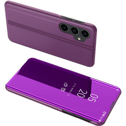 Huse pentru Samsung Galaxy S23 FE, Clear View, violet
