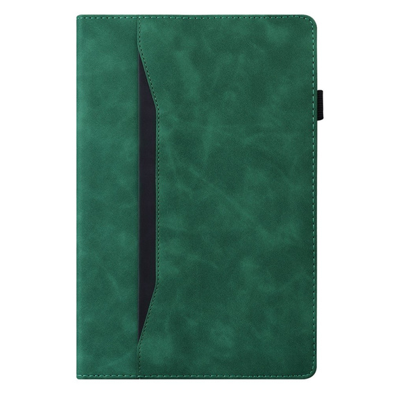 Husă pentru iPad 10.9 2022 10 Gen, Classic, cu spațiu pentru stylus, verde
