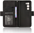 Cu clapetă pentru Oppo Reno 12, Card Slot, negru