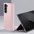 Husă Dux Ducis pentru Samsung Galaxy Z Fold7 5G, Bril, roz