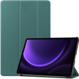 Husă pentru Samsung Galaxy Tab S9 FE, Tri-fold, verde