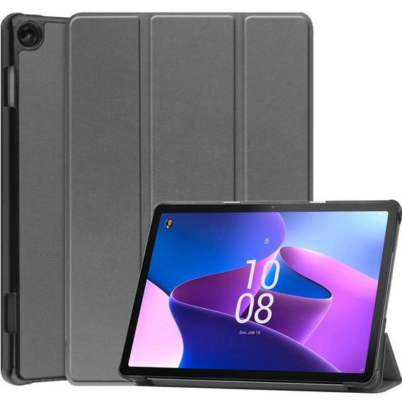 Husă pentru Lenovo Tab M10 10.1 Gen 3 TB-328FU/TB-328XU, Smartcase, gri