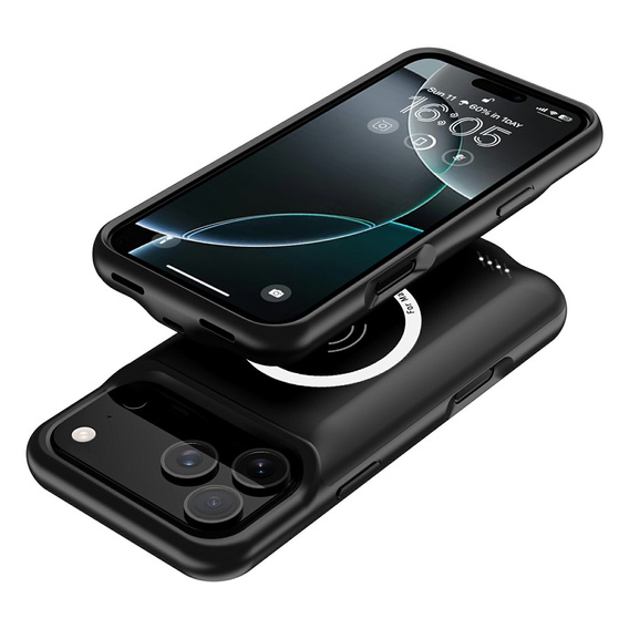 Carcasă baterie MagSafe pentru iPhone 17 Pro Max, 6000 mAh