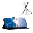 Husa cu clapetă pentru Xiaomi Redmi Note 13 Pro 4G / Xiaomi Redmi Note 14S / Xiaomi Poco M6 Pro 4G, BINFEN Wallet, albastru
