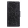 Cu clapetă pentru Huawei P30 Pro, Split Leather Wallet, negru