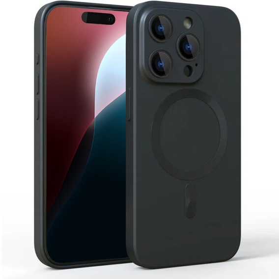 Husă pentru iPhone 16 Pro Max, ColorMag, pentru MagSafe, negru